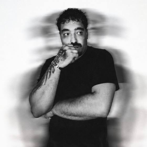 Michael Fantauzzi, black and white portrait